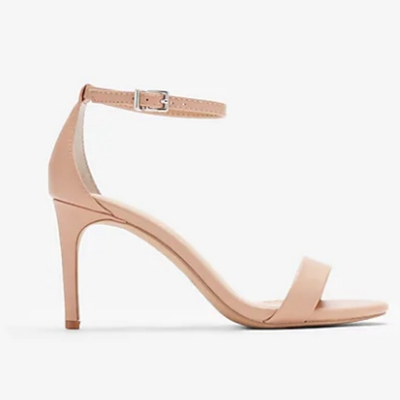 Express Shoes - Nude High Heels